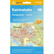 49 Katrineholm Sverigeserien 1:50 000
